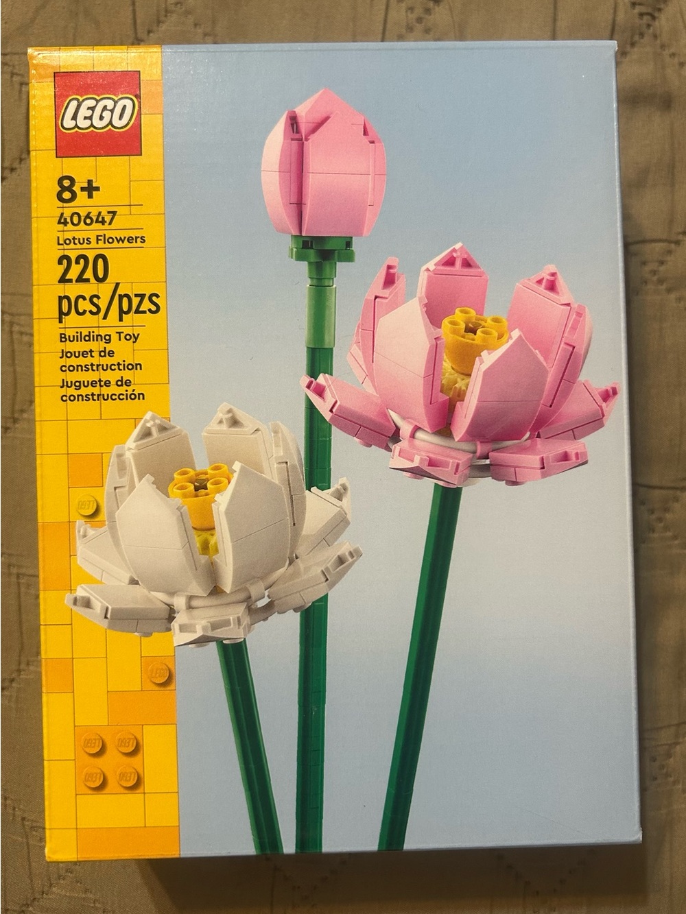 LEGO 40647 Lotus Flowers Botanical Collection - New Sealed BNIB